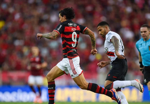 Pedro marcou um dos gols da vitória do Flamengo