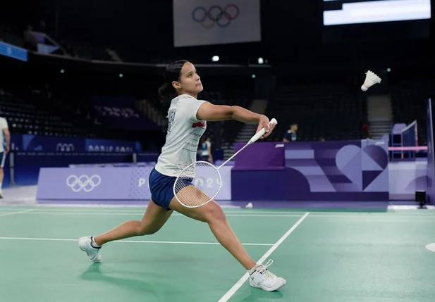 PIauiense Juliana Viana faz 1ª treino no palco oficial das Olímpiadas