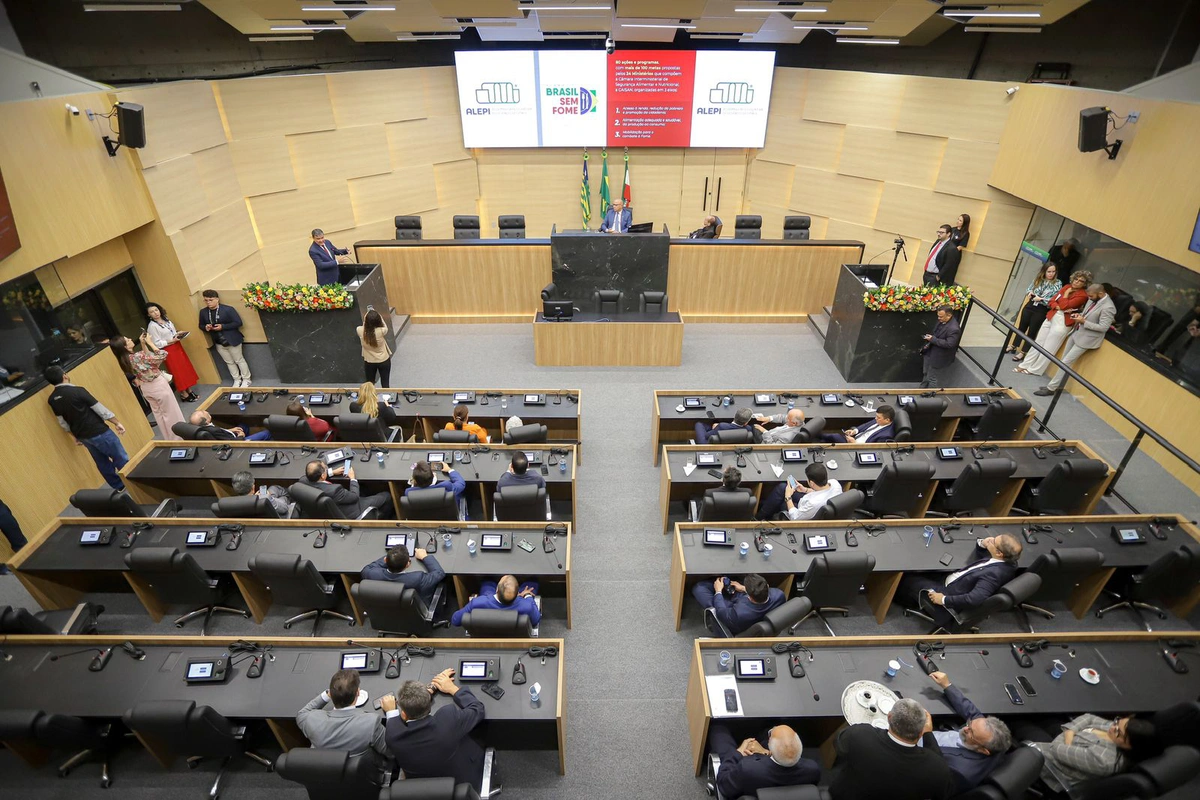 Plenário da Assembleia Legislativa do Piauí (Alepi)