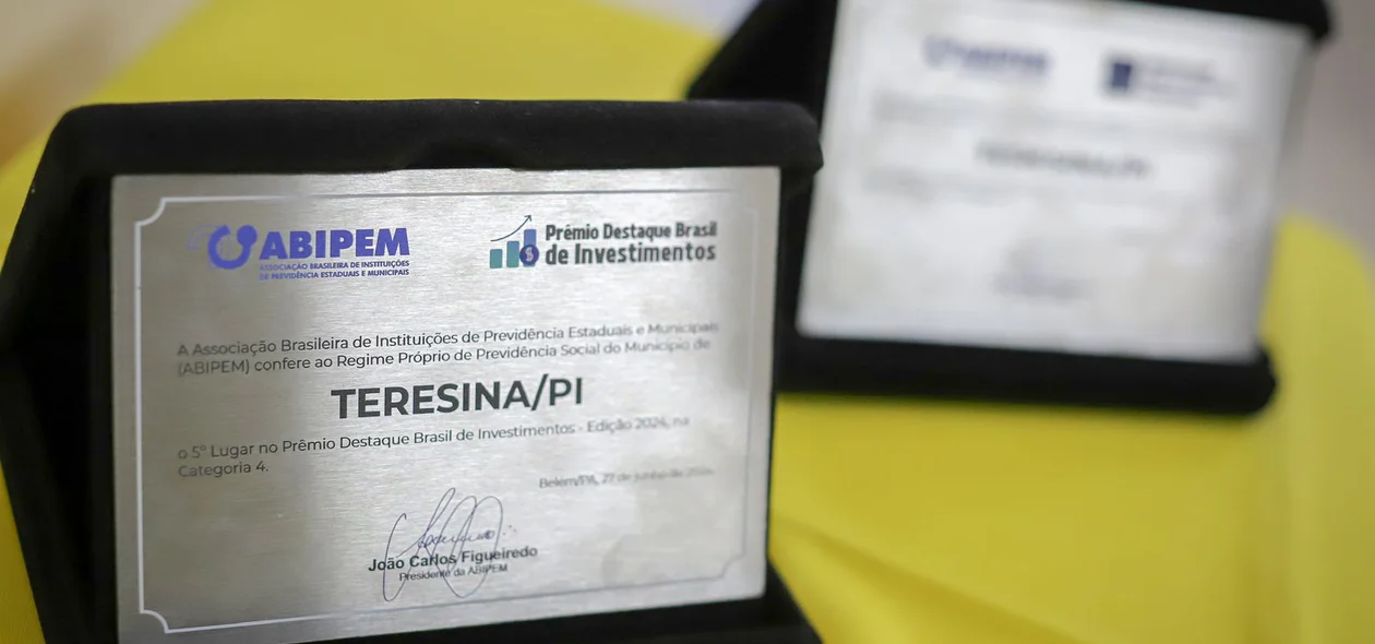 Prêmios recebidos pelo IPMT