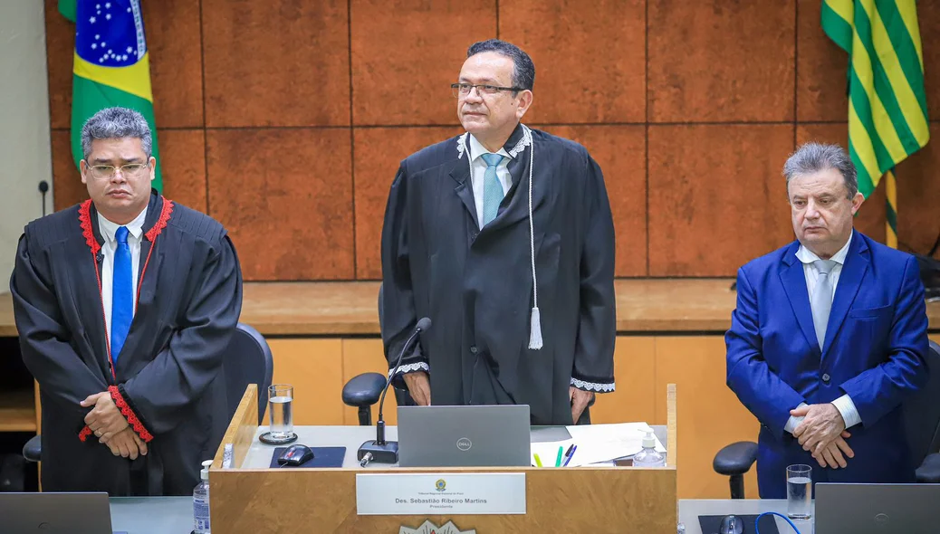 Presidente do Tribunal de Justiça, Hilo de Almeida participou da solenidade