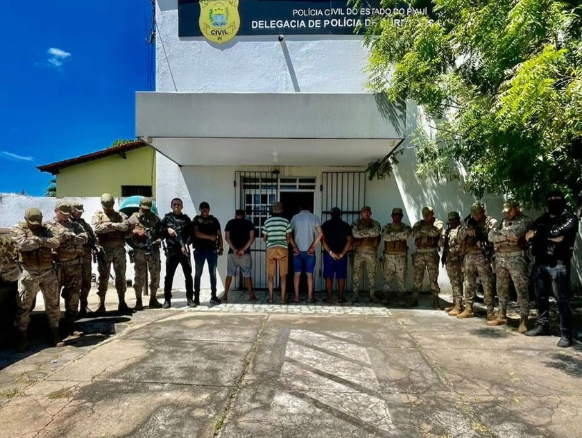 Prisões no interior do Piauí