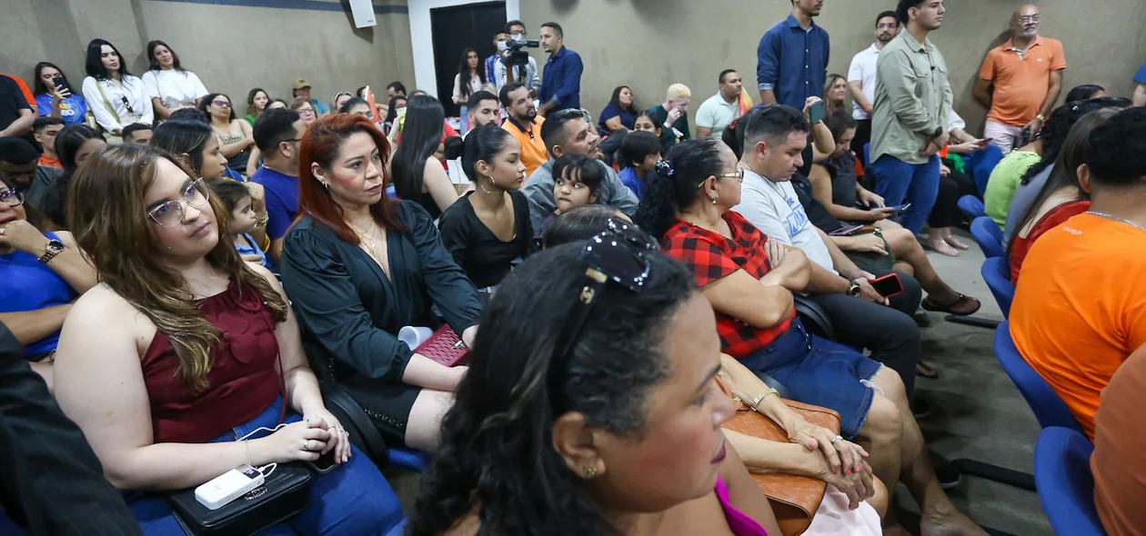 Público presente no lançamento oficial da chapa do Partido Novo em Teresina