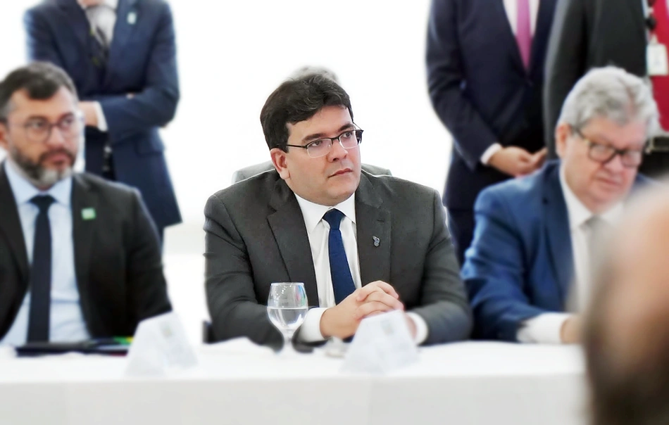 Rafael Fonteles em reunião no Palácio do Planalto
