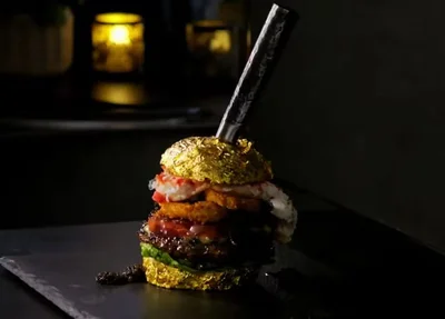 Restaurante vende hambúrguer de luxo por cerca de R$ 29 mil reais