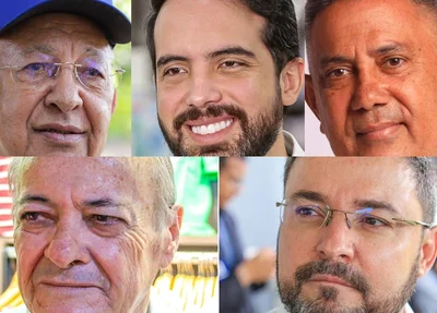 Sílvio Mendes, Fábio Novo, Dr. Pessoa, Tonny Kerley e Telsírio Alencar