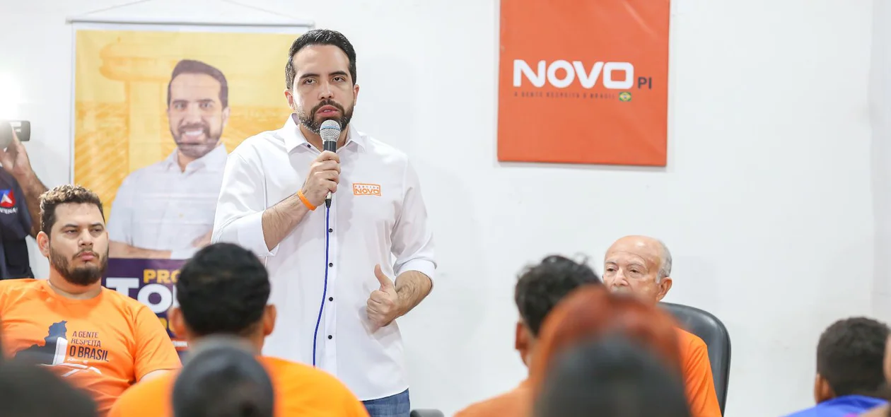 Tonny Kerley, candidato a prefeito de Teresina pelo Partido Novo