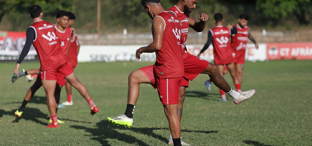 Treino do River-PI em Teresina Piauí