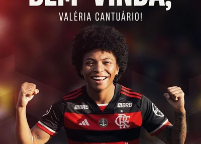 Valéria Cantuário é anunciada no Flamengo