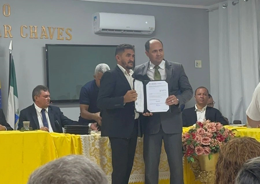 Vereador Domingos Luís e Dr. Alexandre Noleto