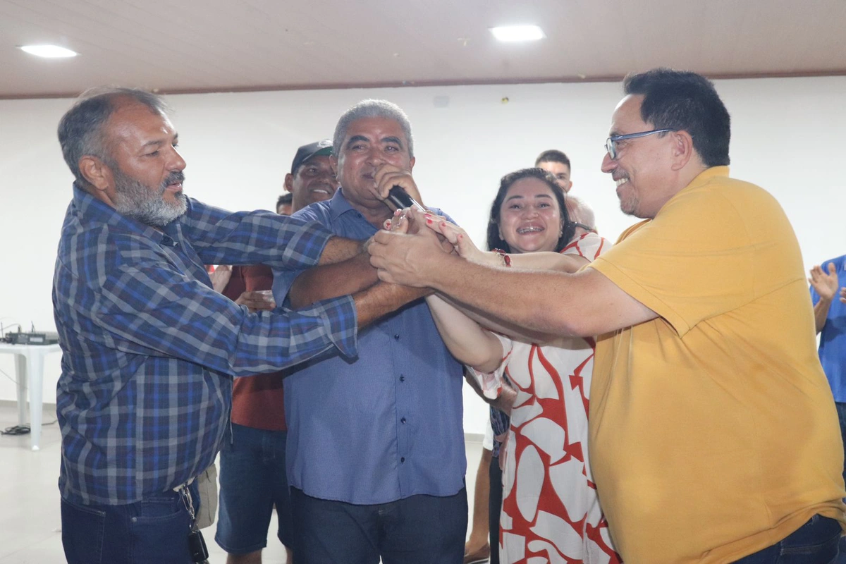 Walter Alencar recebe adesao do vice-prefeito Gonçalo Batista