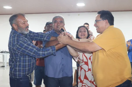 Walter Alencar recebe adesao do vice-prefeito Gonçalo Batista