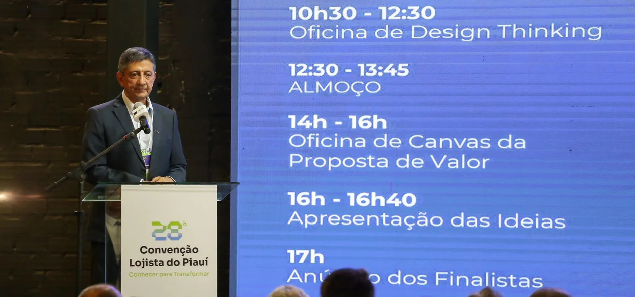 Abertura da Convenção Lojista do Piauí realizada hoje