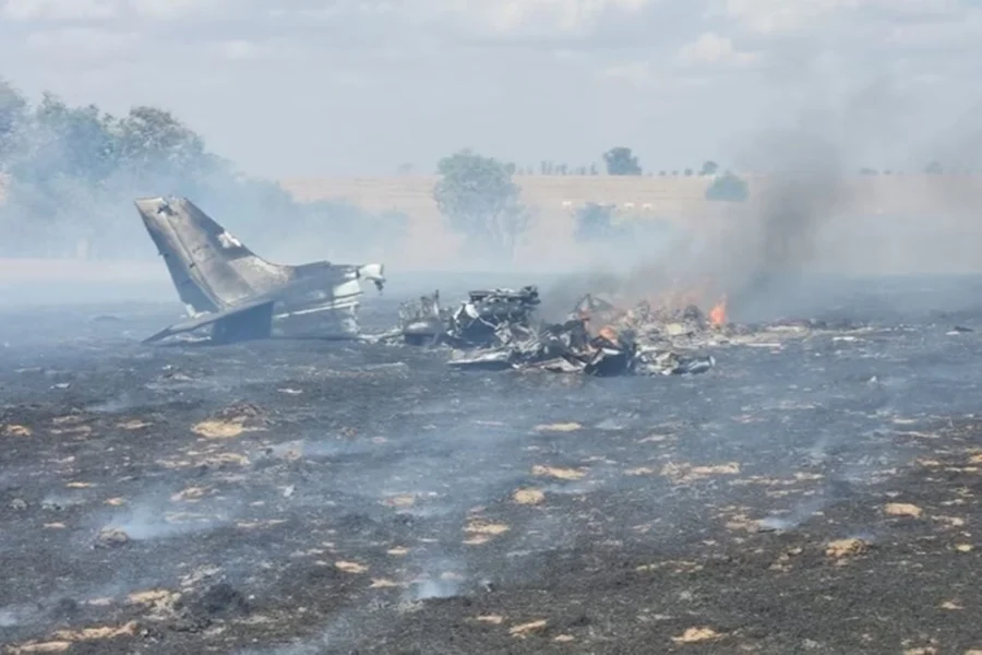 Acidente de avião em Birigui