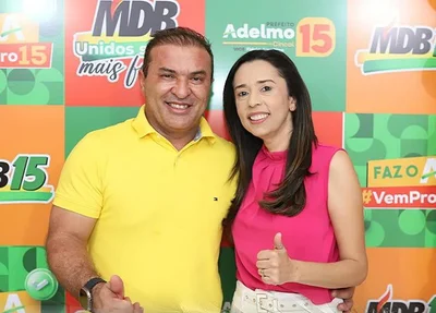 Adelmo da Cincal e Flávia Jacobina