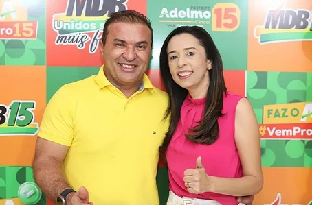 Adelmo da Cincal e Flávia Jacobina