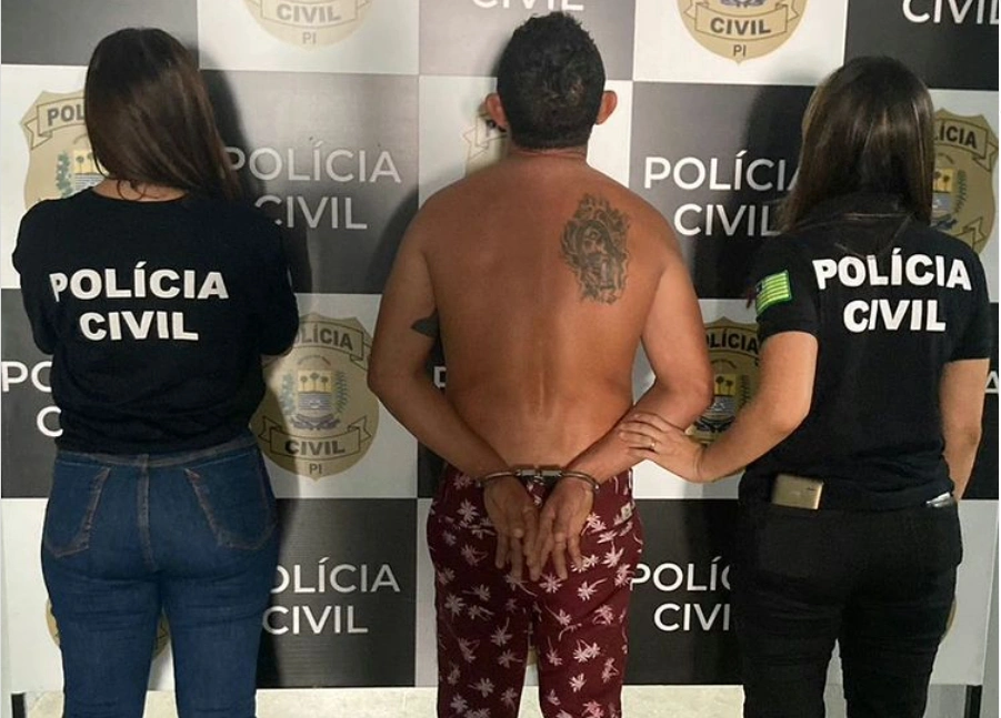 Alvo preso pela Polícia Civil de Campo Maior