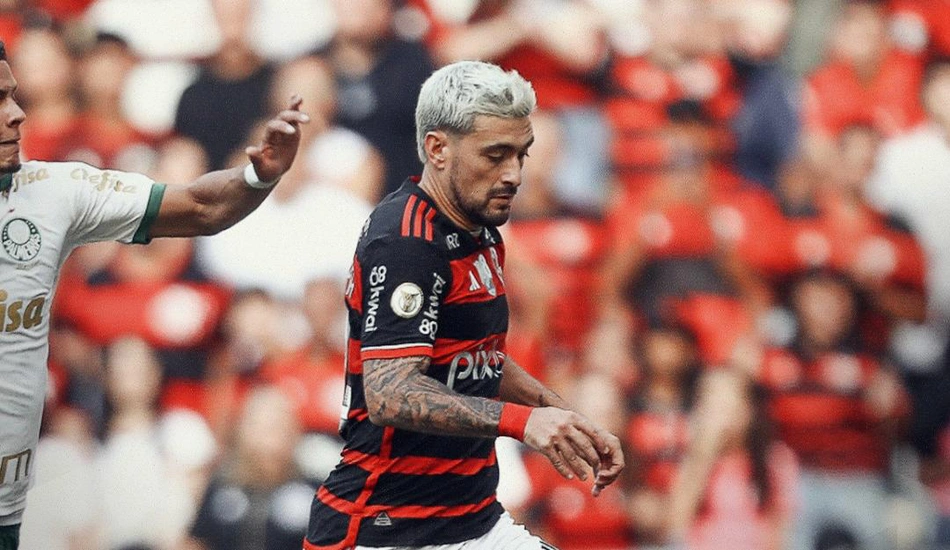 Arrascaeta marcou o gol do Flamengo