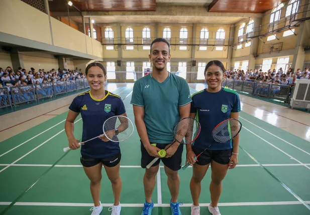 Atletas piauienses da Seleção Brasileira de Badminton