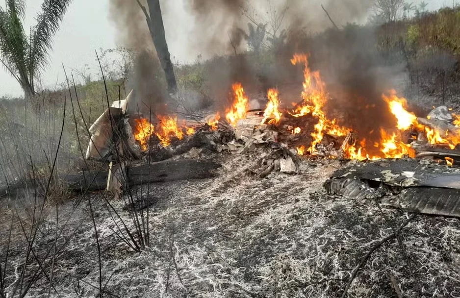 Avião de pequeno porte cai e deixa 5 mortos no Mato Grosso