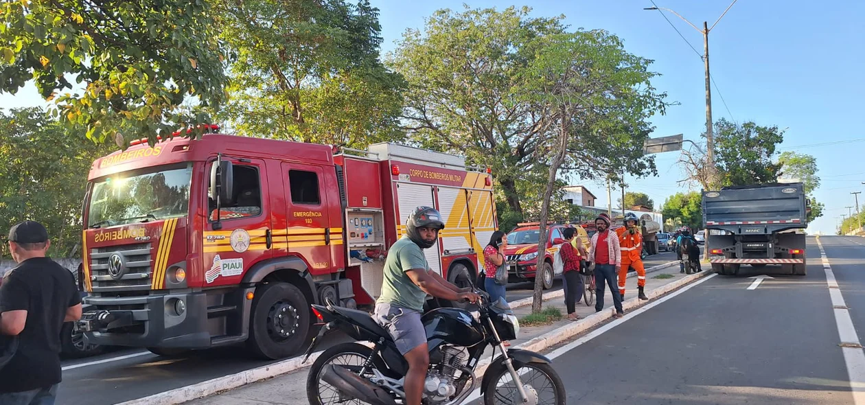 Bombeiros também foram acionados