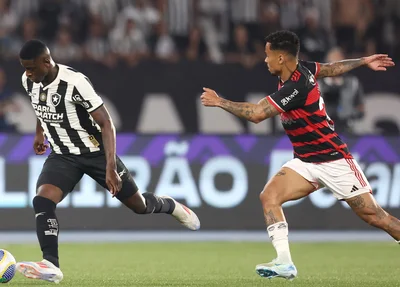 Botafogo goleou o Flamengo por 4 a 1