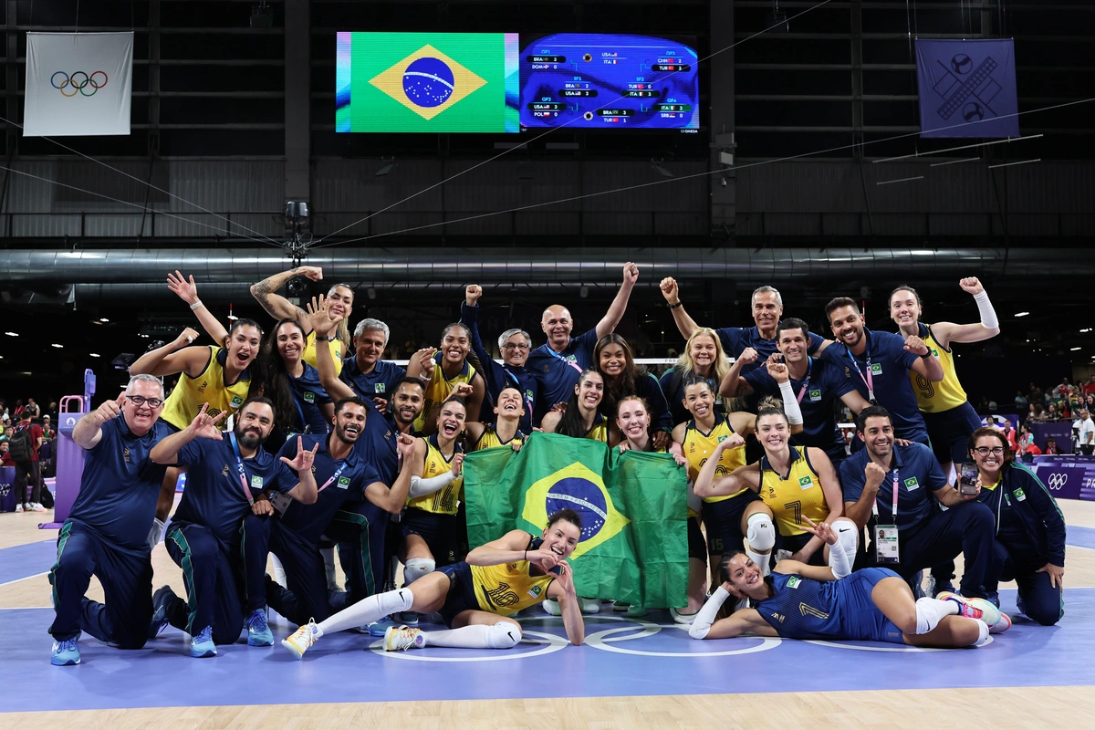 Brasil vence a Turquia e conquista o bronze nas Olimpíadas