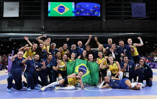 Brasil vence a Turquia e conquista o bronze nas Olimpíadas