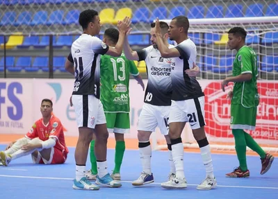 Campo Largo perde para o Corinthians na Taça Brasil de Futsal 2024