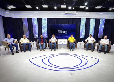 Candidatos a prefeito de Teresina em debate na Band Piauí