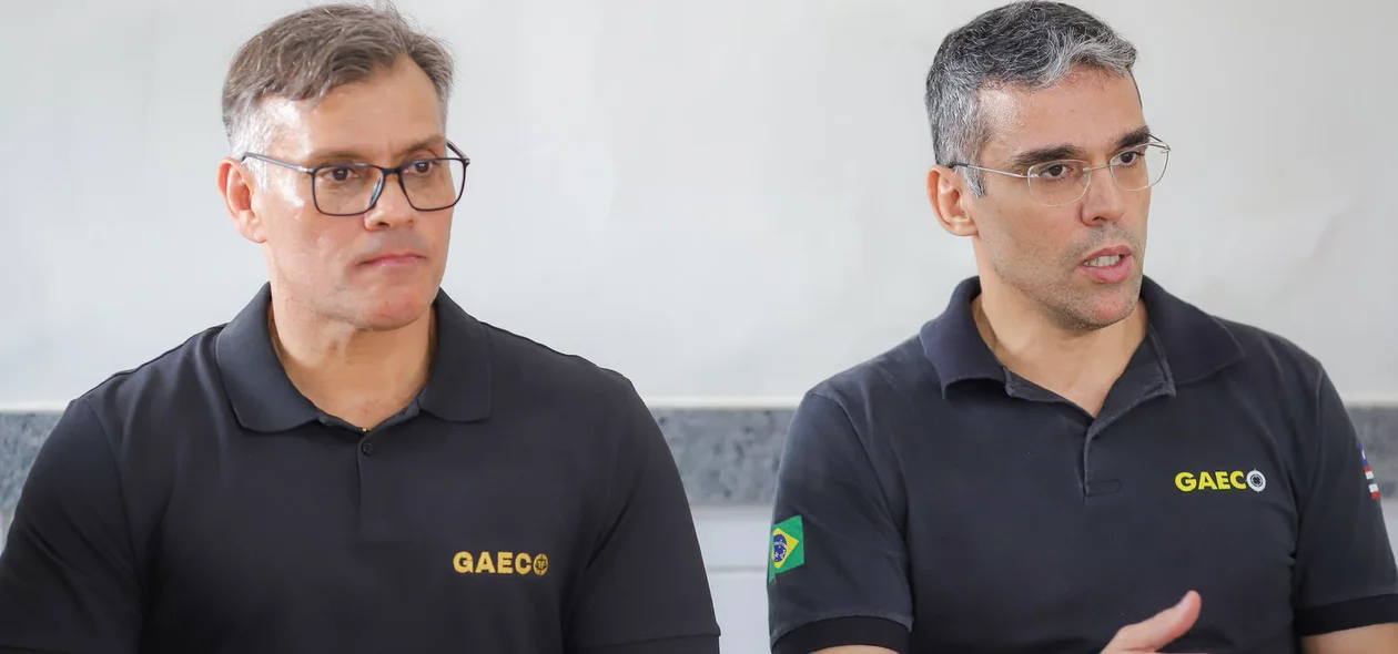 GAECO realiza coletiva de imprensa no auditório do Ministério Público do Maranhão