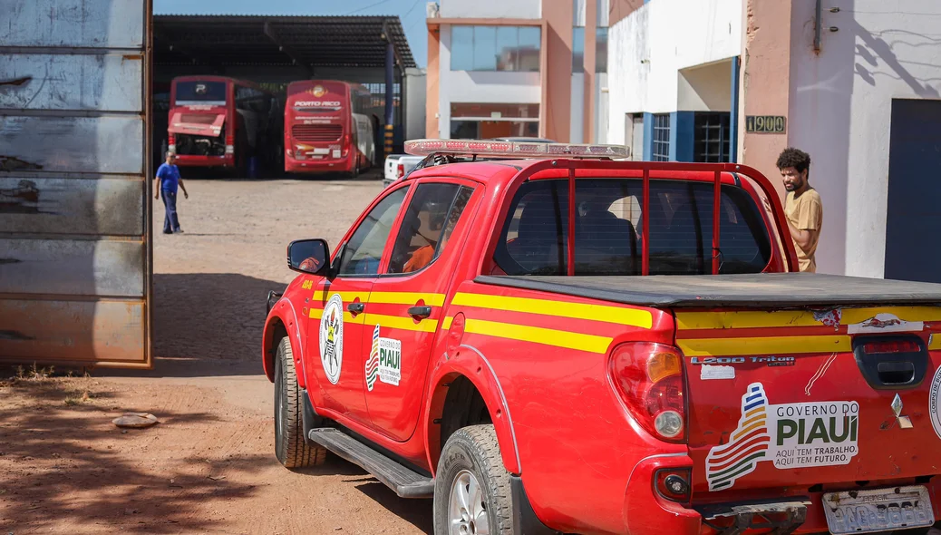 Corpo de Bombeiros de Timon atendeu a ocorrência