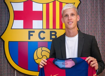 Dani Olmo foi contratado pelo Barcelona