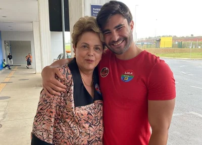 Dilma Rousseff e o sobrinho, Pedro Rousseff