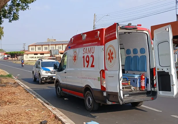 Equipe do SAMU foi acionada e constatou o óbito no local do acidente