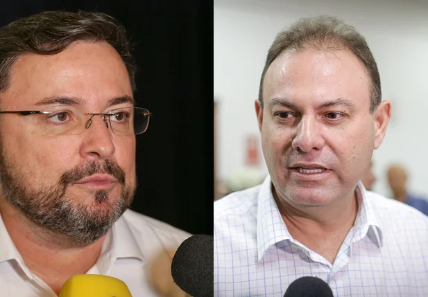 Fábio Novo (à esquerda) rebate Jeová Alencar e diz: "PF esteve na casa dele"