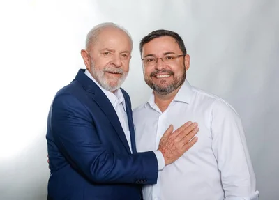 Fábio Novo durante encontro com o presidente Lula, nesse sábado (10)