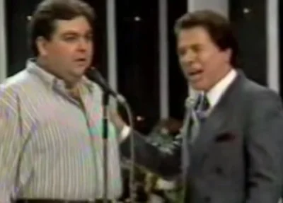 Faustão e Silvio Santos