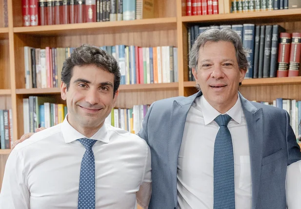 Fernando Haddad e Gabriel Galípolo