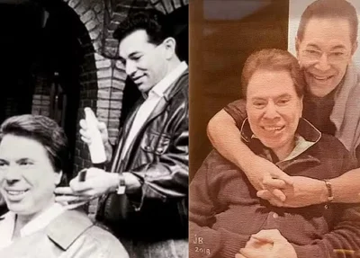 Fotos raras de Silvio Santos