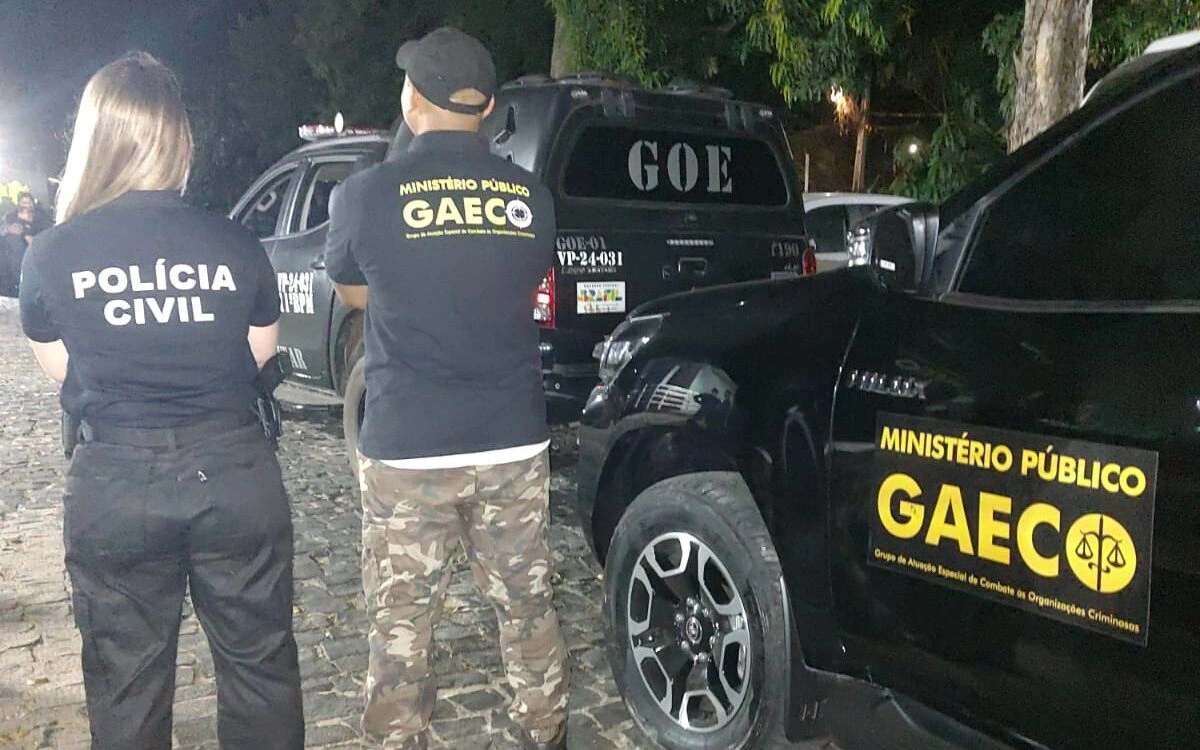 Gaeco realiza operação contra falsificação de documentos