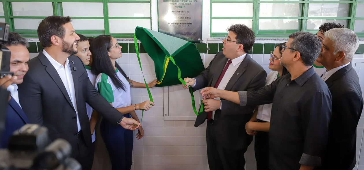 Inauguração do Centro Estadual de Tempo Integral Cristino Castelo Branco