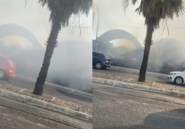 Incêndio no Troca-Troca de Teresina