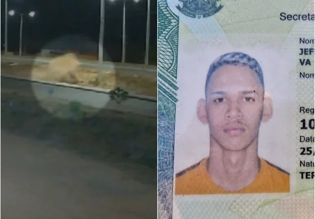 Jefferson Kaua caiu da motocicleta durante perseguição na BR 316