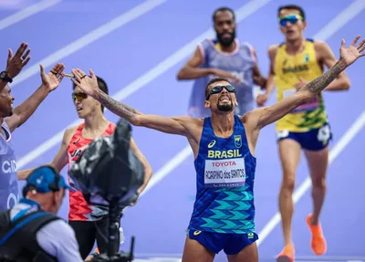 Julio Cesar conquistou ouro no atletismo nas Paralimpíadas