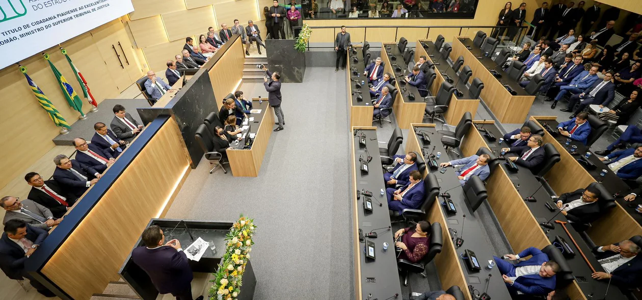 Solenidade acontece no Plenário da Assembleia Legislativa do Piauí