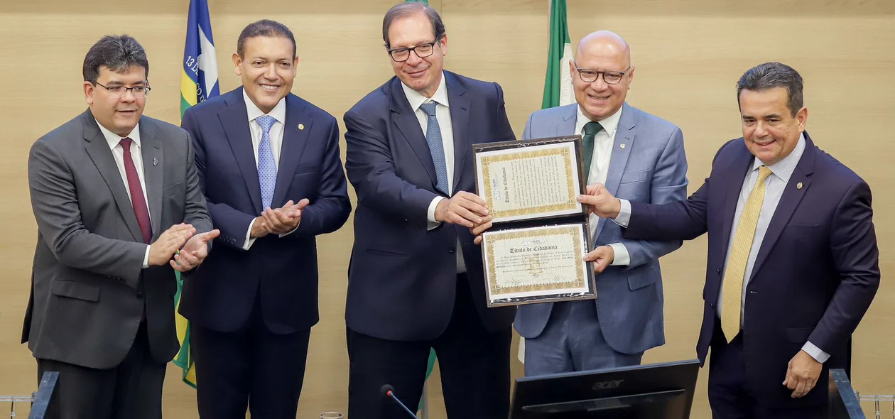 Luis Felipe Salomão recebe título de cidadania piauiense