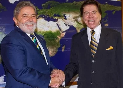 Lula e Silvio Santos