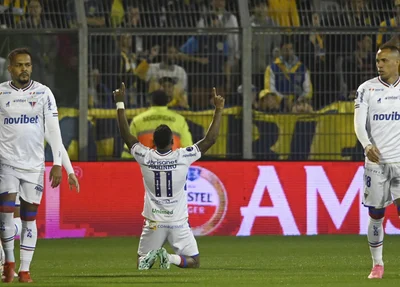 Marinho marcou o gol do Fortaleza