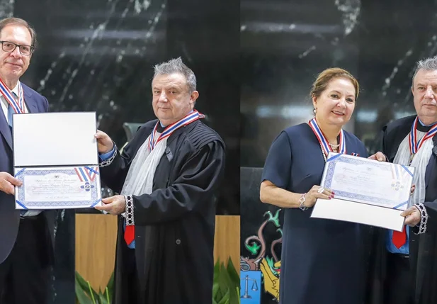 Ministros Luis Felipe Salomão e Liana Chaib foram homenageados